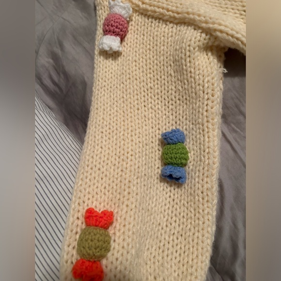 ANTHRO Maeve 3D cardigan CANDY - Picture 5 of 7